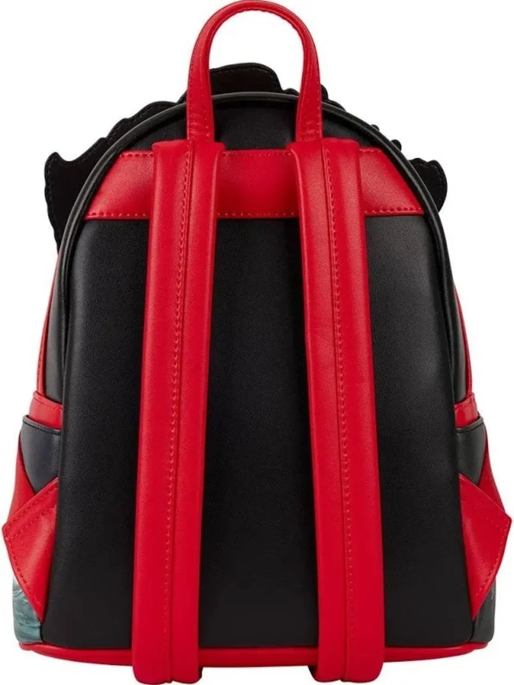Loungefly Black and Red Pennywise Mini Backpack